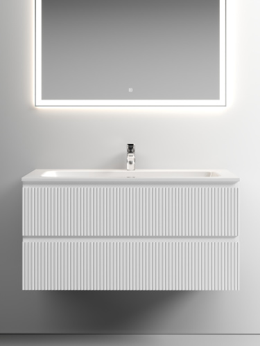 Тумба под раковину Sancos SNOB T SNT100W 99,5х44,5х50 настенная - фото 5